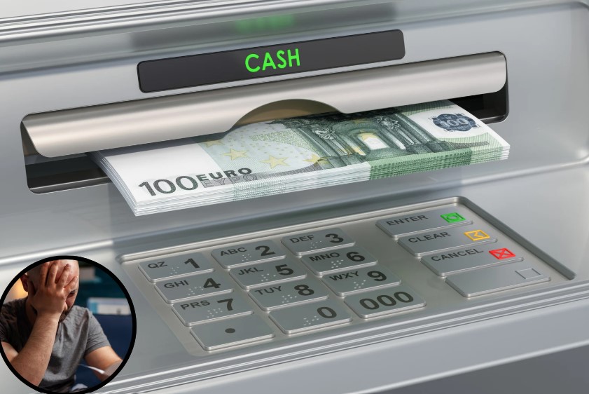 Problemi contanti bancomat